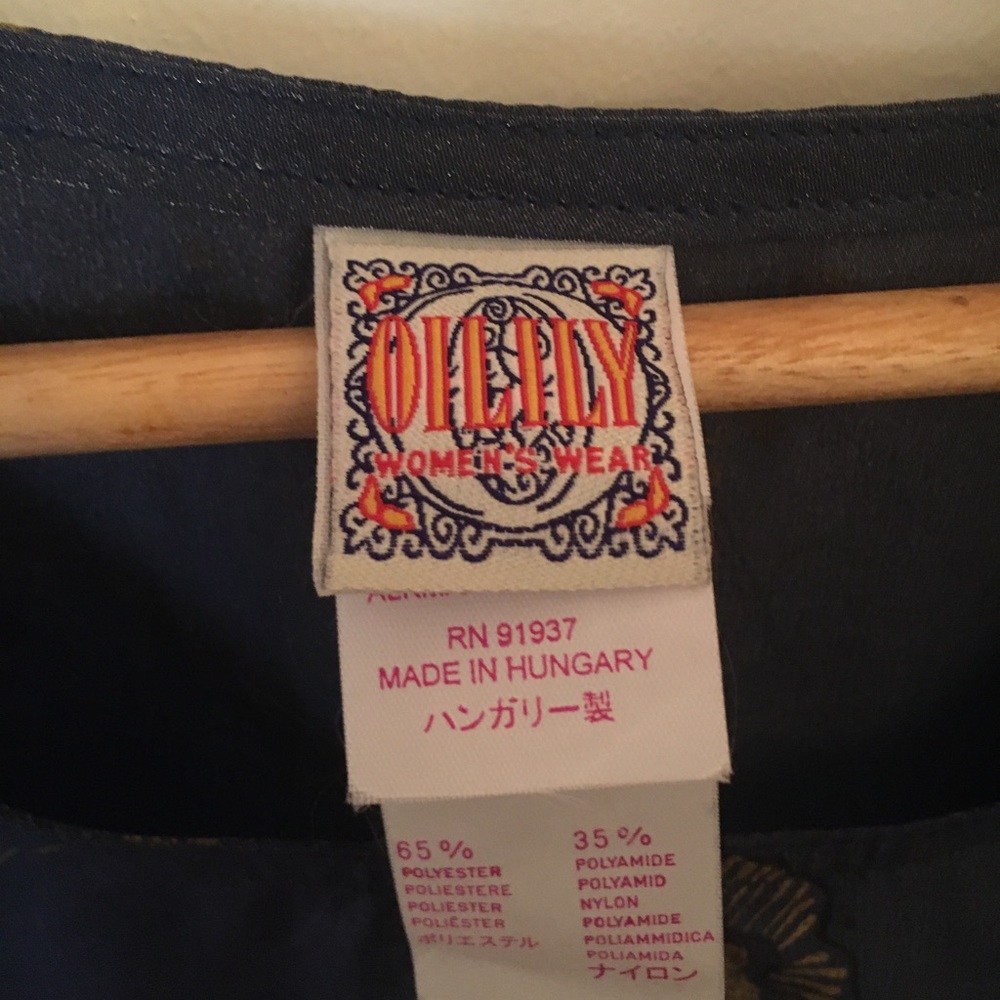 Oililly Indigo Tunic